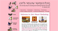 Desktop Screenshot of catsmeowmarketing.com